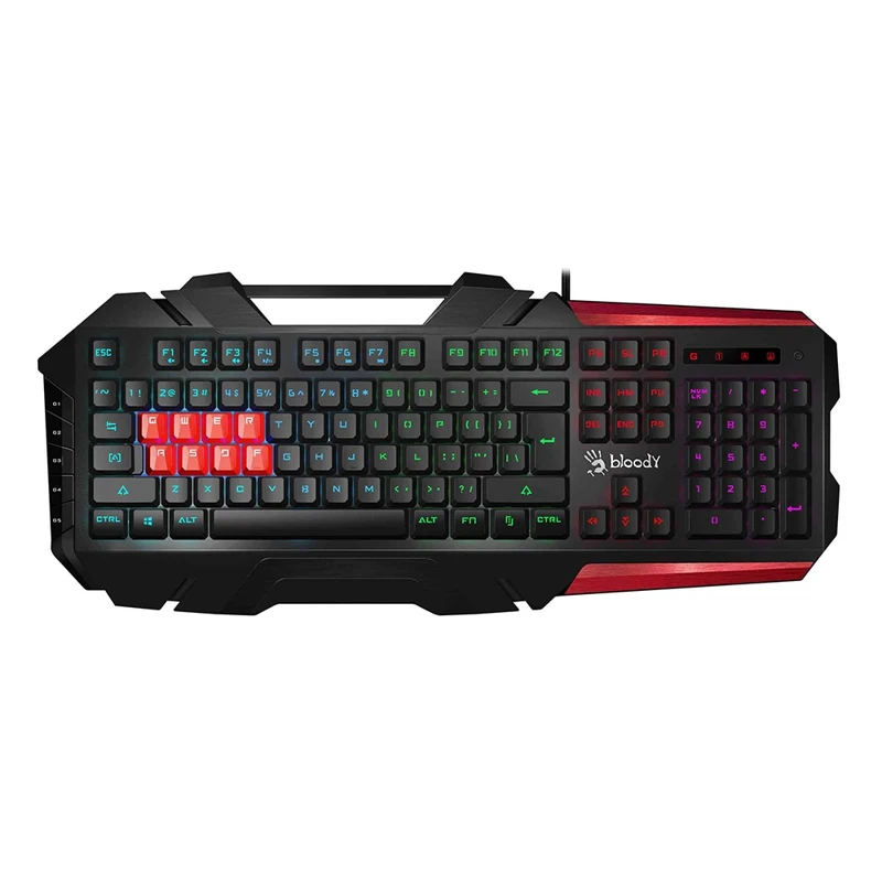 Клавиатура A4 Bloody B3590R механическая черный/красный USB for gamer LED|Клавиатуры| |