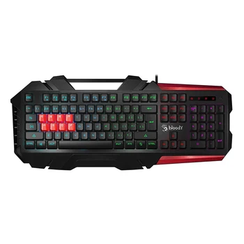 

Keyboard A4 Bloody B3590R mechanical black/red USB for gamer LED