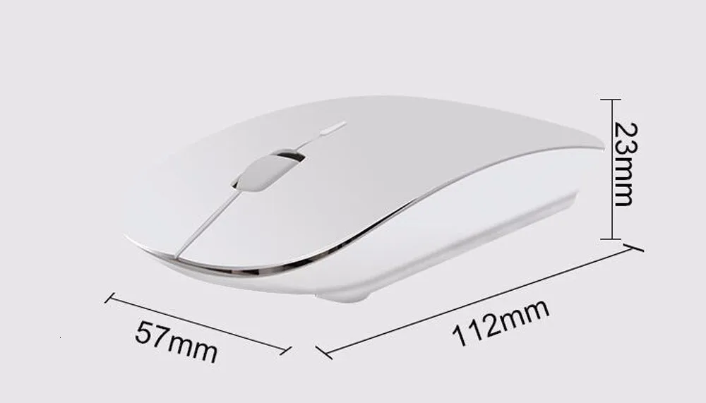Тонкая Bluetooth мышь 3,0 мини беспроводная мышь Бесшумная оптическая игровая мышь 1600 dpi нажмите Игровые мыши для ноутбука Macbook планшет Mause