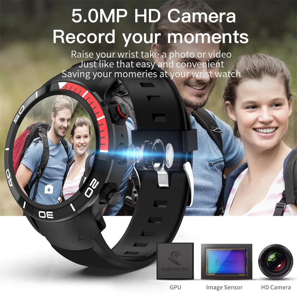  Smart Uhr 4G Netzwerk Anruf Für Android Unterstützung Nano SIM GPS Locator Bluetooth 4G Netzwerke I