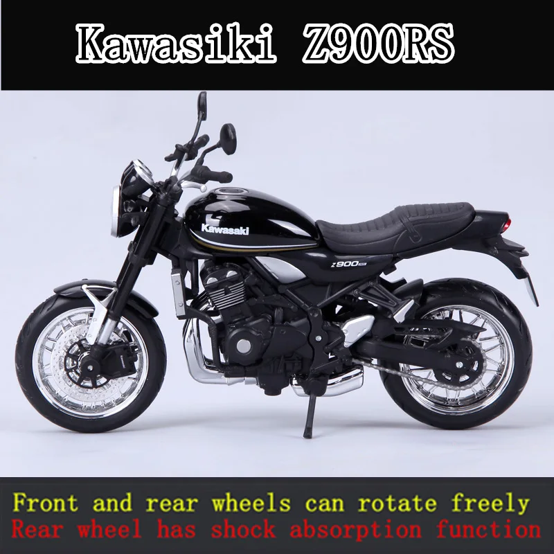 Maisto 1:12 Kawasaki H2R оригинальная Авторизованная модель мотоцикла из сплава игрушечный автомобиль Коллекционирование - Цвет: Z900RS