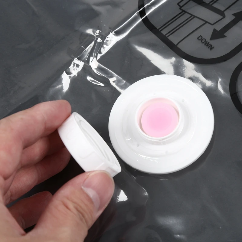 Can Hang Vacuum Bag for Clothes Foldable Transparent Border Compression Organizer Pouch Sealed Storage Bags Save Space