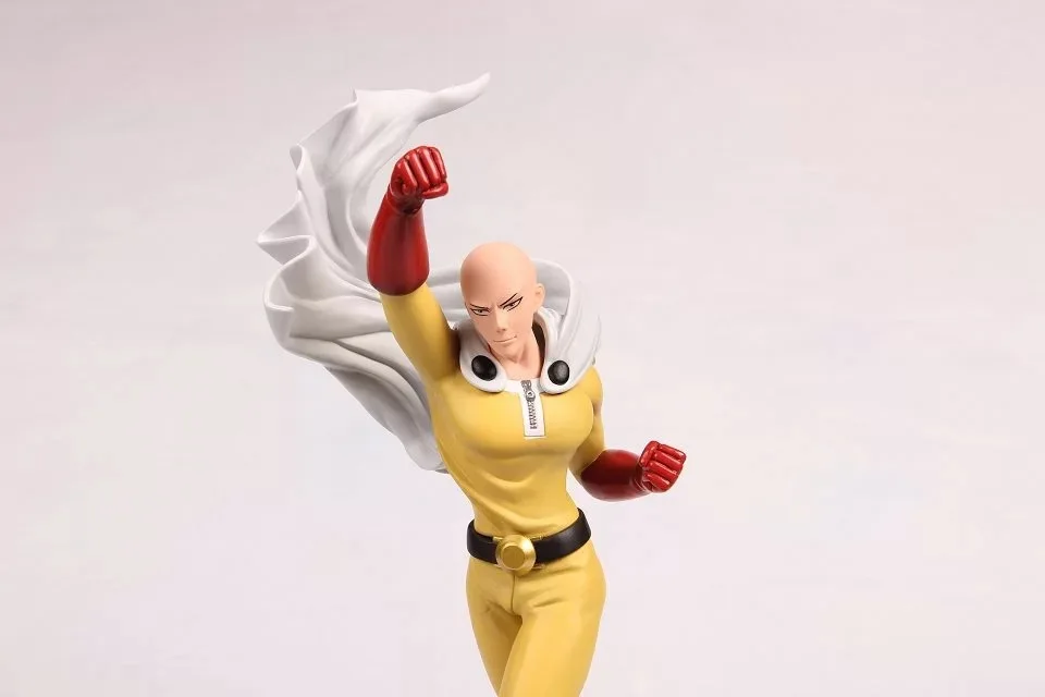 CapitaMall Аниме ONE Punch-Man Супермен удар Сайтама-лицо трансплантация в коробке модель украшения