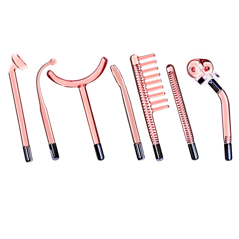 

Red Ray High Frequency Replacement Electrodes for Glass Tube Facial Body Wand Skin Care Ance Spot Wrinkle Removal Spa Beauty