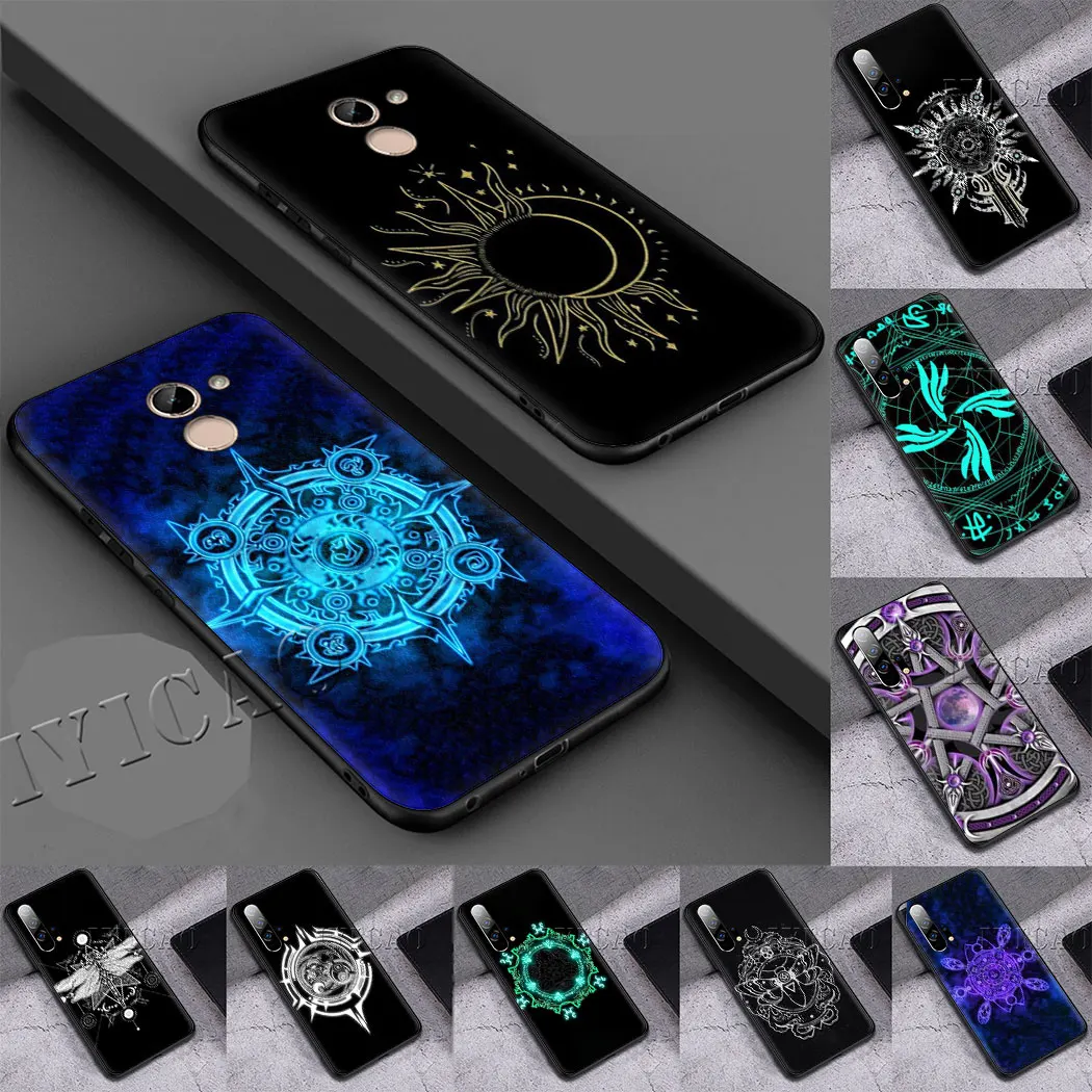 Мягкий чехол Mysterium в готическом стиле для Honor 6A 7A Pro 7C 5 99 дюйма 7X 8 Lite 8X 8c 9 10 9X Note 20 View |