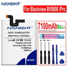 HSABAT U536174P 7100 мА/ч, Батарея для Blackview BV9000/BV9000 Pro