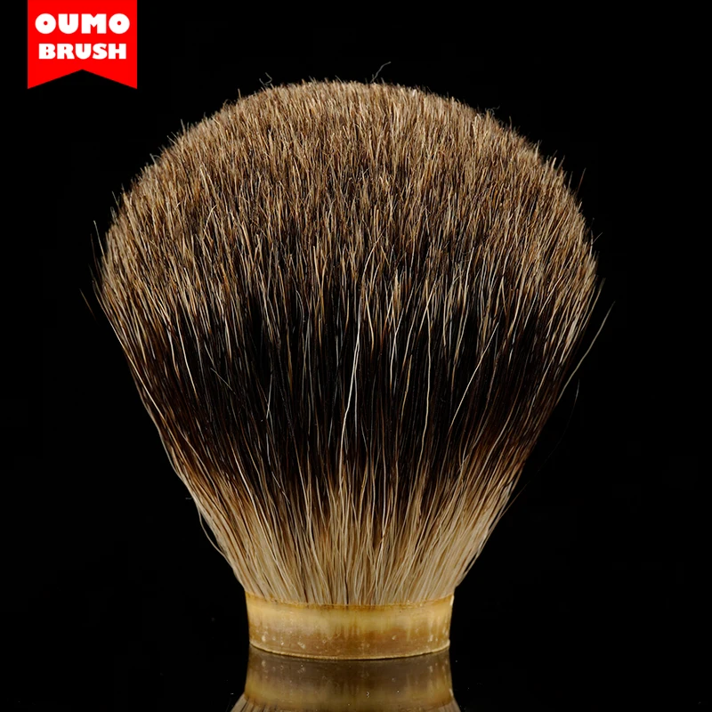 Oumo Brush Shd Pure Badger Hair Knot Shaving Brush Knots Shaving