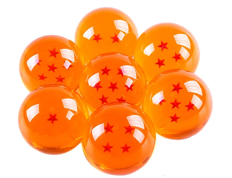 

Anime Peripheral Seven Dragon Ball 7 Crystal Ball Dragon Ball a Set of Dragon Gift Box Garage Kit Model Ornaments