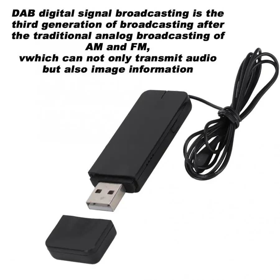 DAB/DAB+ приемник цифрового вещания сигнала Поддержка функции чтения USB