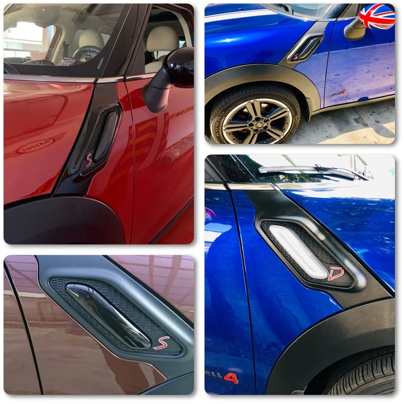 Прозрачный дым подходит для Mini Cooper R60 Countryman R61 Paceman передние янтарные светодиодные, боковые, габаритные фонари указатели поворота