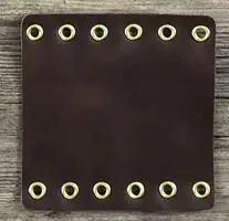 Blank Пользовательские конструкции сверхмощные Кожаные Мотоциклетные рукоятки обертывание чехол рукоятки газа обертывание s для круизер Чоппер Боббер Главный Классический кафе гонщик - Цвет: Blank