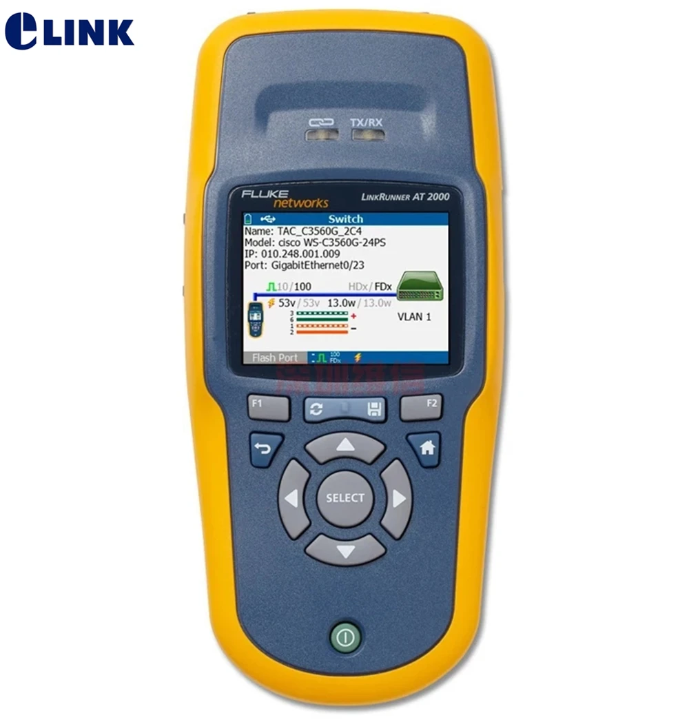 

FLUKE NETWORKS LRAT-1000 LRAT-2000 Network tester battery linkrunnerDHL free shipping ELINK