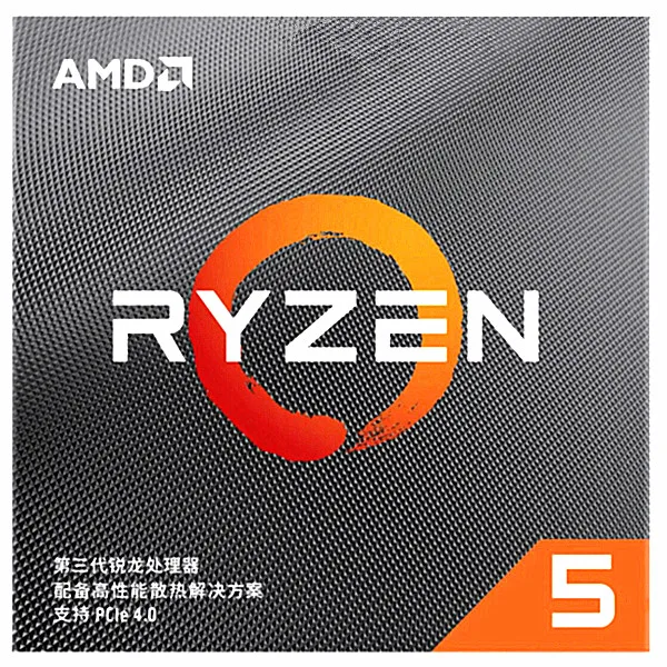 AMD ryzen 5 3600 R5 3600 de 3,6 ГГц 6-ядерный 12-Hilo de 65 Вт процессор разъем AM4