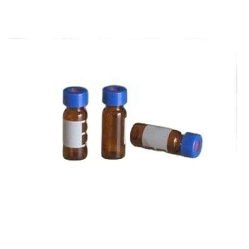 2 мл стеклянная лабораторная бутылка с винтовой крышкой PTFE + силиконовая резина