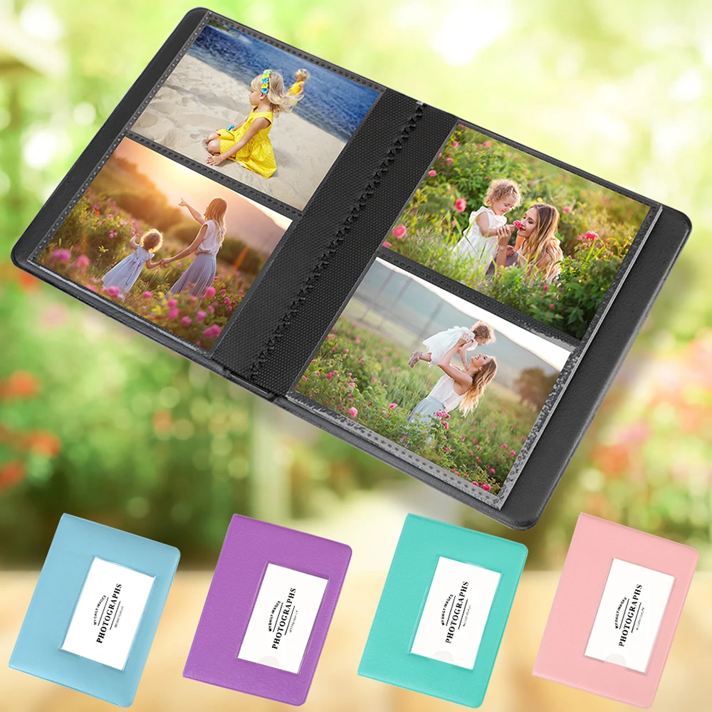 Вставным карманом фотоальбом для ЖК дисплея с подсветкой Fujifilm Instax Mini фильм
