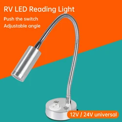 Lampe murale de chevet avec interrupteur tactile, camping car Station Wagon lecture 12v 2v 