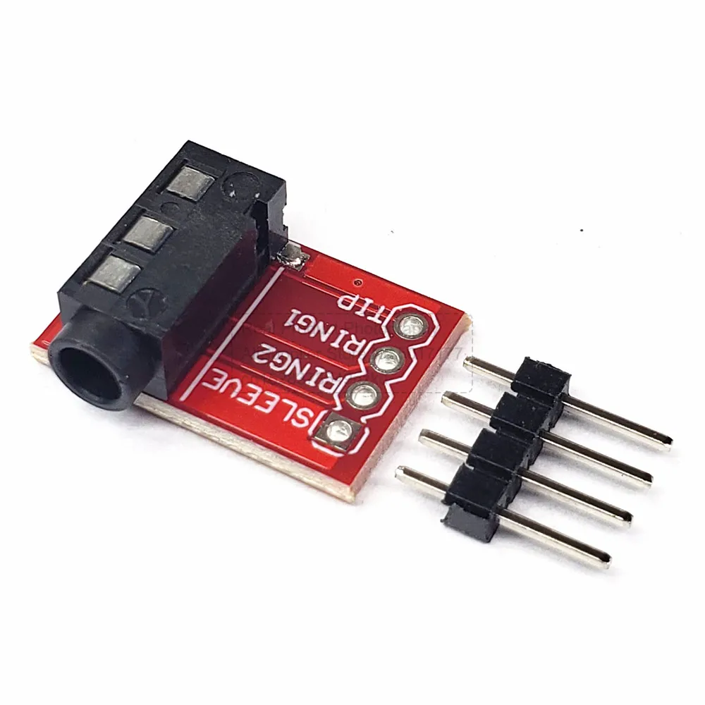 10 Teile/los TRRS Audio Board 3,5mm Jack Stereo MP3 Kopfhörer Headset Audio Breakout Board Erweiterung Modul Mikrofon Interface