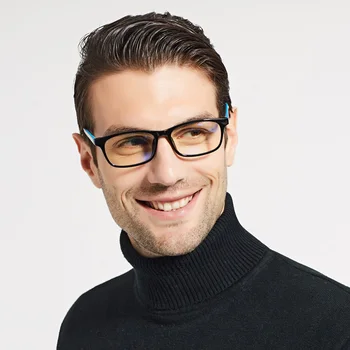 

Men Glasses Frame Optical Men Clear Lens Prescription Anti blue light Eyewear Eyeglasses Negative Ion Frame
