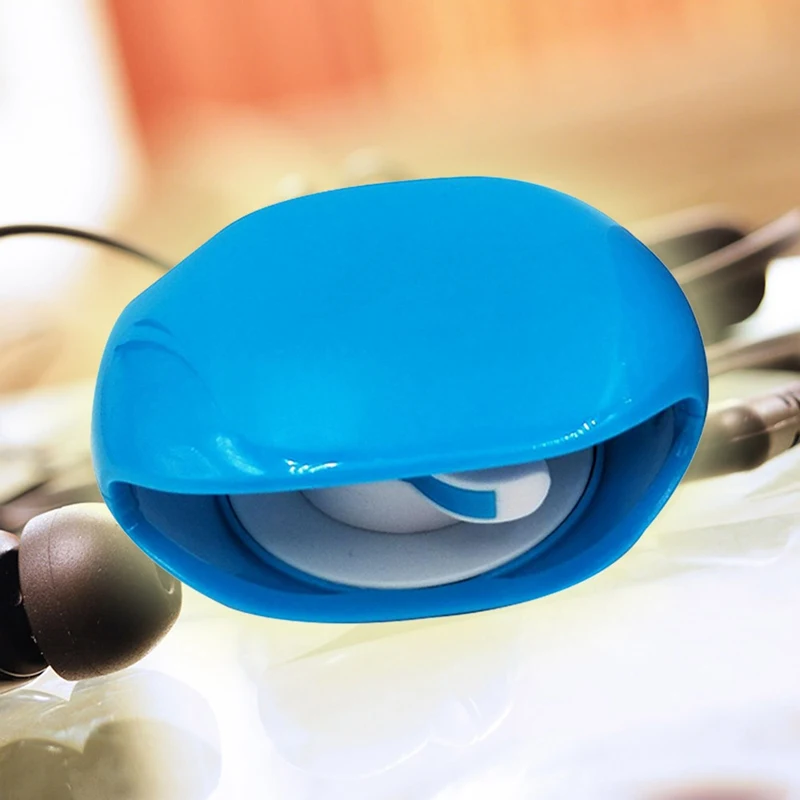 New Cord Portable Manager Cable Headphones Earphone Holder Organization Storage Cute Cable Winder Wire Organizer