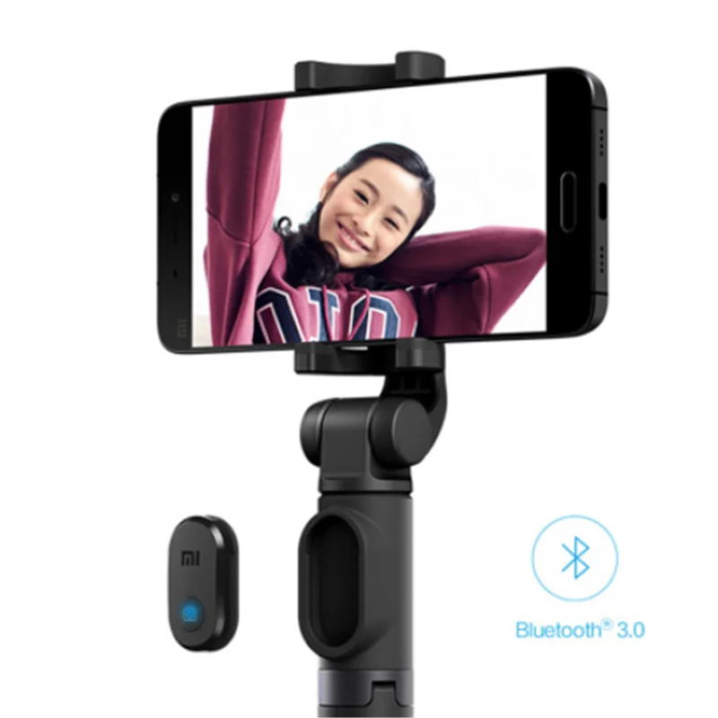 Оригинальная селфи-палка xiaomi для телефона, Bluetooth, мини-штатив, селфи-Палка с беспроводным дистанционным затвором для iPhone, samsung, Android