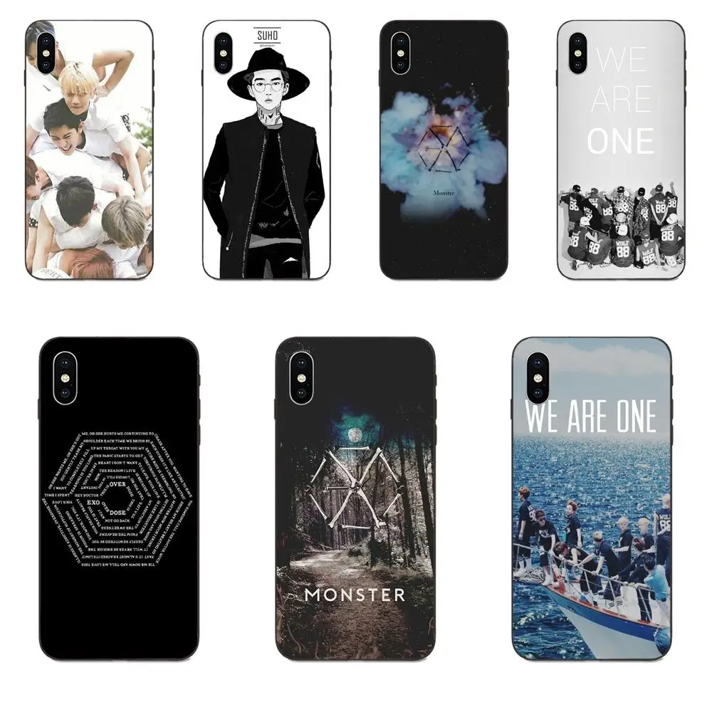 

Exo Band K-pop Kpop TPU Patterns For Huawei Honor 5A 6A 6C 7A 7C 7X 8 8A 8C 8X 9 9X 10 10i 20 Lite Pro