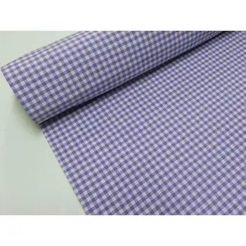 

FABRIC PICTURES 5x5mm Ref. VICHY SMALL MAUVE 2,45 MTS length x width 2,80 m
