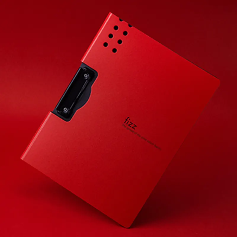 Red Xiaomi Fizz горизонтальный A4 папка матовая текстура портативный коврик портативный лоток для ручки Сгущает портфель школьные офисные принадлежности - Цвет: Red