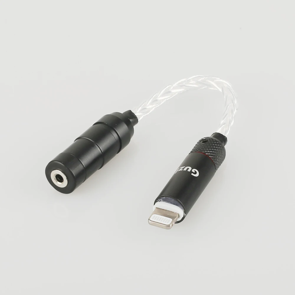 for Lightning to 3 5mm 2 5mm headphone jack adapter for iPhone 8 X 7 plus 5 6 5s
