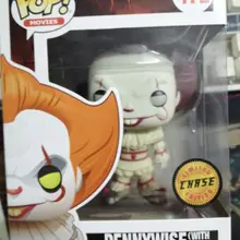 Эксклюзивный погоня Funko pop официальный ужас: IT-Pennywise с лодкой Виниловая фигурка Коллекционная модель игрушки с оригинальной коробкой