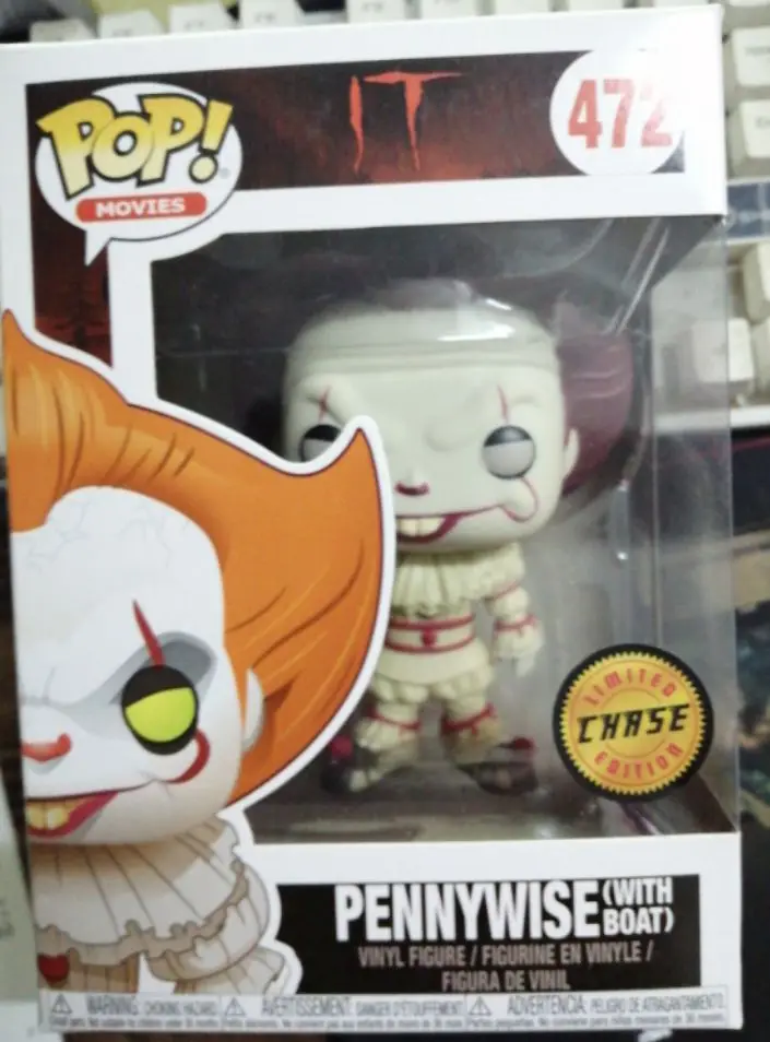 Эксклюзивный Чейз Funko pop официальный ужас: IT - Pennywise с лодкой виниловая