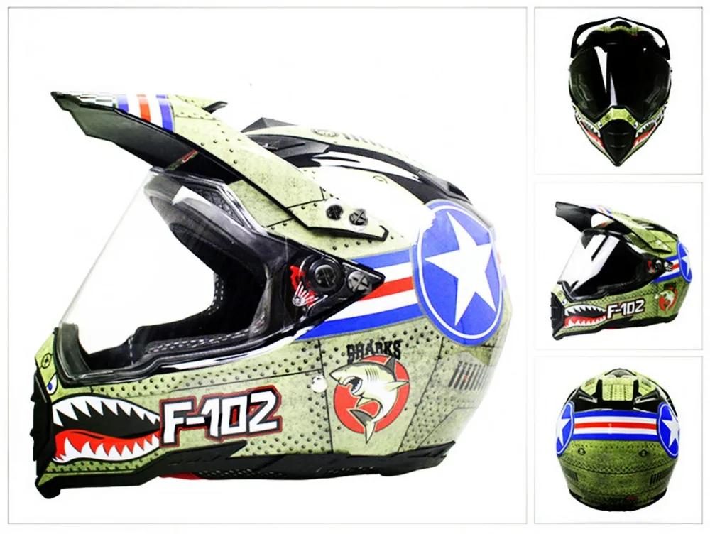 DOT USA SDU взрослый шлем для Dirtbike ATV Мотокросс MX внедорожный мотоцикл уличный велосипед шлем для езды на снегоходе с козырьком(средний, S