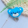 10PCS Bear Silicone Pacifier Clip DIY Baby Teething Teether Necklace Bead Tool Nurs Gift Round Heart Accessories 6