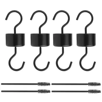 

Black Metal Hook Hummingbird Feeder Garden Water Feeder Plastic Flowers Anti-ant Hook Hummingbird Feeders Accessory