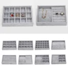 Ring Earrings Bracelet Cufflinks Jewelry Organizer Watch Tray Drawer Insert Display Stand Holder Rack Storage Showcase ► Photo 2/6