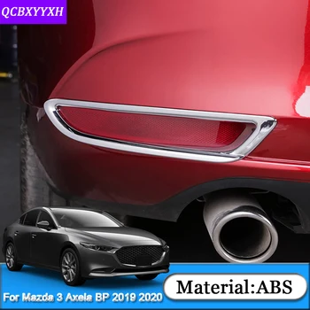 

Fit For Mazda 3 BP Axela 2019 2020 Car Styling ABS Car Rear Fog Light Frame Stickers Sequins Cover Automobiles Car Accessories