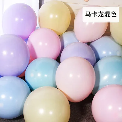 mixed color 30pcs 30 шт. 10 дюймов Macaroon шары из латекса круглой формы Свадьба День рождения комнаты backgroud настенные украшения принадлежности для надувных шаров - Цвет: mixed color 30pcs