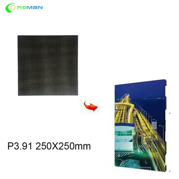 

aliexpress italy indoor p3.91 led panel display for 500x500 led cabinet , 1920hz front service led screen panel matrix 25x25cm