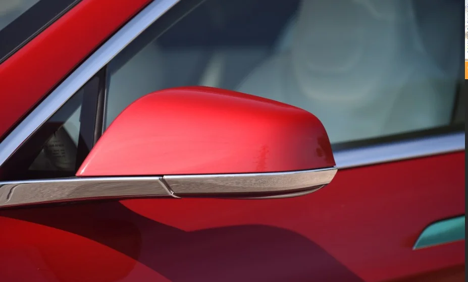 Для Tesla модель S 60 85 P85 70D 85D P85D 90D P90D 60D 75D P100D 100D-18 боковое зеркало заднего вида из углеродных волокон чехол Зеркало заднего вида крышка