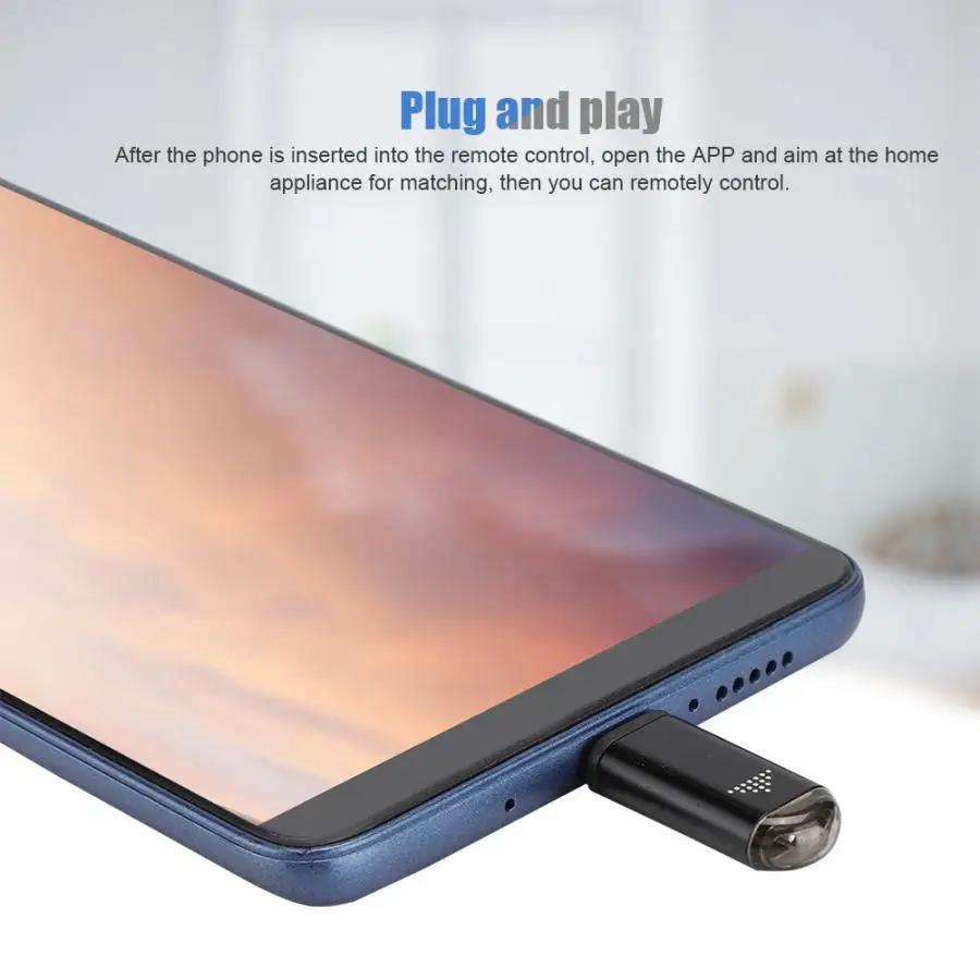 Пульт дистанционного управления тип-c/микро USB Смартфон пульт дистанционного управления Лер для ТВ Кондиционер приставка SLR Камера uzaktan kumanda