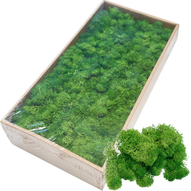 Fake Green Plants Moss Grass Artificial Plants Green Moss 40g Green