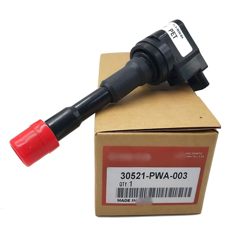 Новая катушка зажигания 30521 PWA 003 для Honda Civic 7 8 VII JAZZ FIT 2 3 1 4 2006 Hybrid FA3 FD3 2008 2010