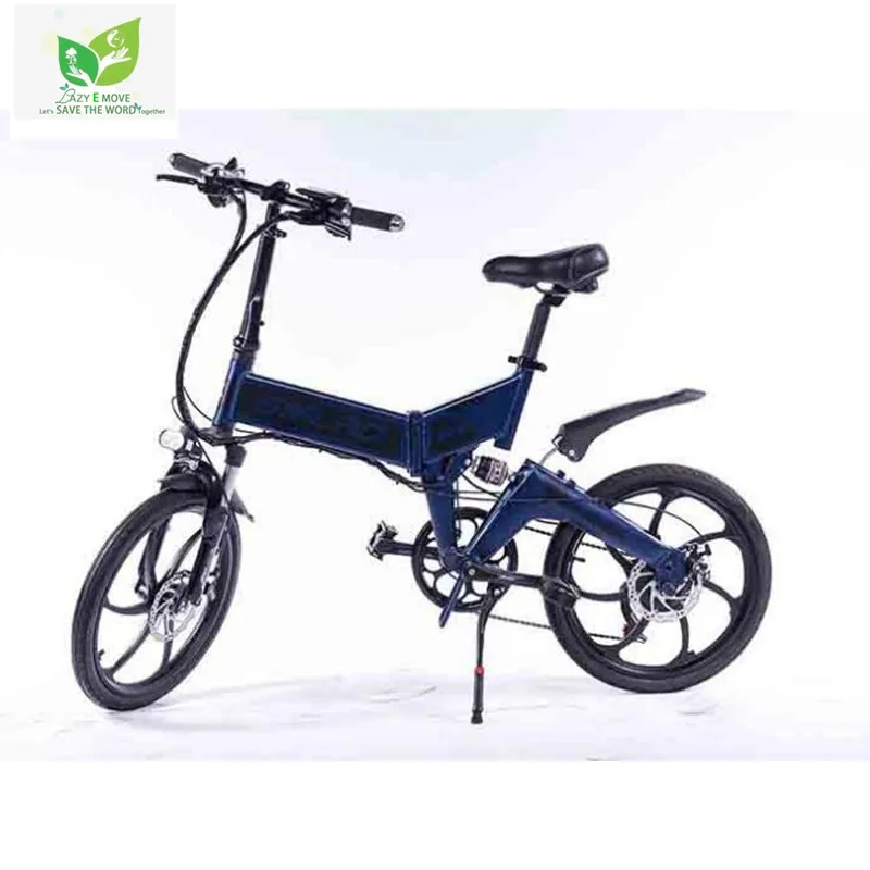 36V 10A Electric Bicycle Assisted Mountain Folding Bike 36v 10AH 350W Powerful 20Inch Double Disc Brake Electric vehicle men women - Цвет: 36V 10A