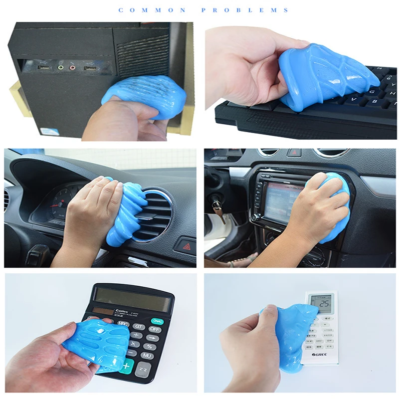 160g Multifunctional Keyboard Cleaning Gel - Soft Rubber for Efficient Dust Removal, Reusable Description Image.This Product Can Be Found With The Tag Names Cheap Device Cleaners, Computer Office, Device Cleaners, High Quality Computer Office