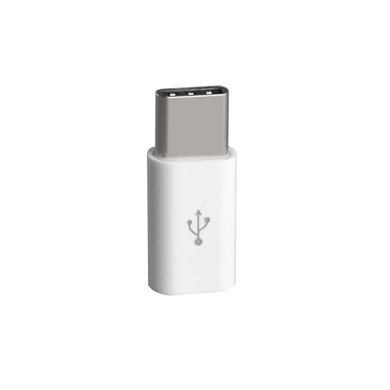 Micro USB к type-C type C адаптер синхронизации зарядки коннектор типа с ABS вставляется с обеих сторон размер OUJ99