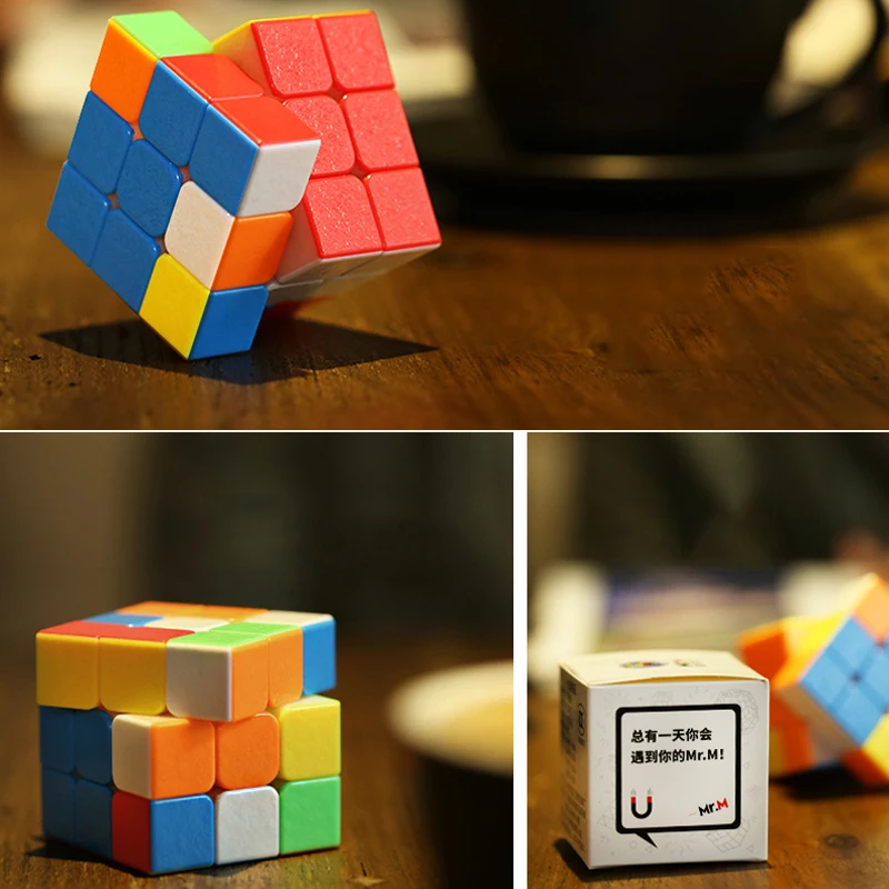 Mr. M 2x2x2 3x3x3 4x4x4 Магнитный магический куб скоростные Кубики-головоломки 2x2 3x3 4x4 5x5 куб обучающий 5x5x5 Cubo Magico Magnetico игрушки