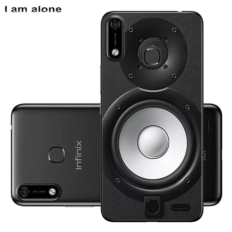 Сумка для телефона I am alone для Infinix Hot 7X624 6,2 дюймов Мягкий ТПУ модные чехлы для мобильных телефонов Infinix Hot 7X624 - Цвет: TPU C61