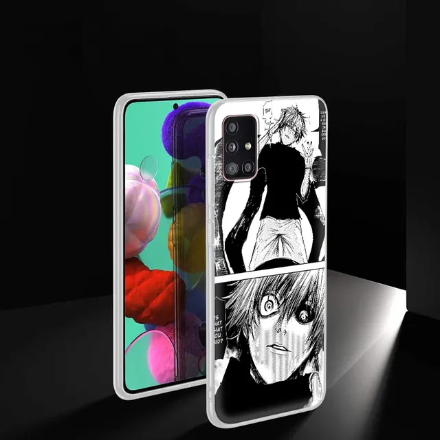 Anime Tokyo Ghouls Horror Case For Samsung Galaxy A51 A71 A21s A31 A41 A42 A52 A72 5G A01 A11 A91 Phone Shell Cover Coque Fundas S07