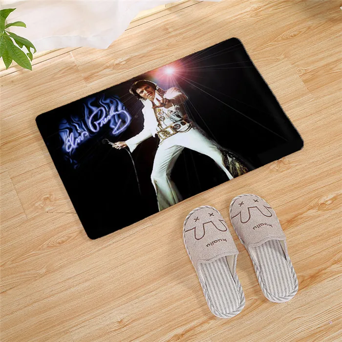 2 Elvis Door Mat Kitchen Carpet Living Room Hallway Bathroom Entrance Non-slip Floor Mat Home Decor 80CM - Цвет: 2