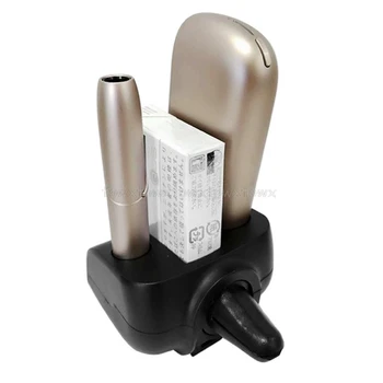 

Car Charger E-Cigarette Holder Type-C Splitter Organizer Portable Air Vent Bracket Mount for IQOS 3.0 Electronic Cig O18 19