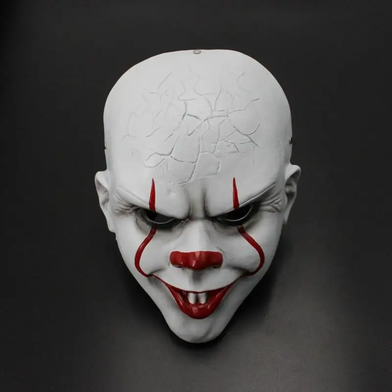 

Halloween Stephen King's It Cosplay Mask Pennywise Resin Helmet Fancy Halloween Party Mask